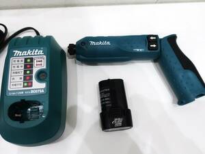 ◆美品◆makita マキタ 充電式ペンインパクトドライバー【TD020D】7.2V バッテリー1個 充電器セット　