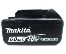 1円～◆makita マキタ【BL1860B 雪マーク】18V 6.0Ah バッテリー 残量表示 自己診断機能_画像4