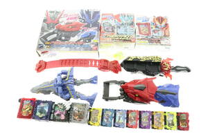 VMPD5-1214-83 仮面ライダー セイバー DX ドラゴニックブースター ワンダーライドブック 等 大量セット 一部通電確認済み ジャンク