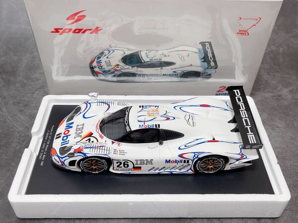 スパーク　1/18 Porsche 911 GT1 #26 Winner 24h LeMans 1998 