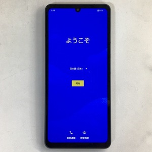 AQUOS sense6s SHG07 ブラック / au版 白ロム / SIMロック解除済み