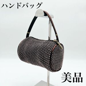 【美品】ハンドバッグ　茶色　ブラウン