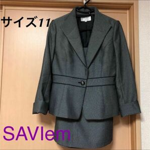 【美品】SAVIem ツーピーススーツ　オシャレスーツ　入学式　行事　サイズ11
