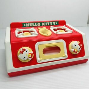 D[ Hello Kitty ] kitchen portable cooking stove toy playing house ton ton character goods toy that time thing Showa Retro antique Vintage 
