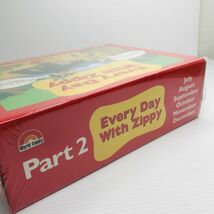 【未開封】英語教材 Every Day With Zippy Part2 ワールドファミリー 英会話教材 知育 イングリッシュ エブリデイウィズズィッピー EDWZ_画像6