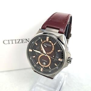 △【展示品】CITIZEN ATTESA シチズン アテッサ ACT Line エコ・ドライブ トリプルカレンダー ムーンフェイズ 限定モデル 世界限定1,000本