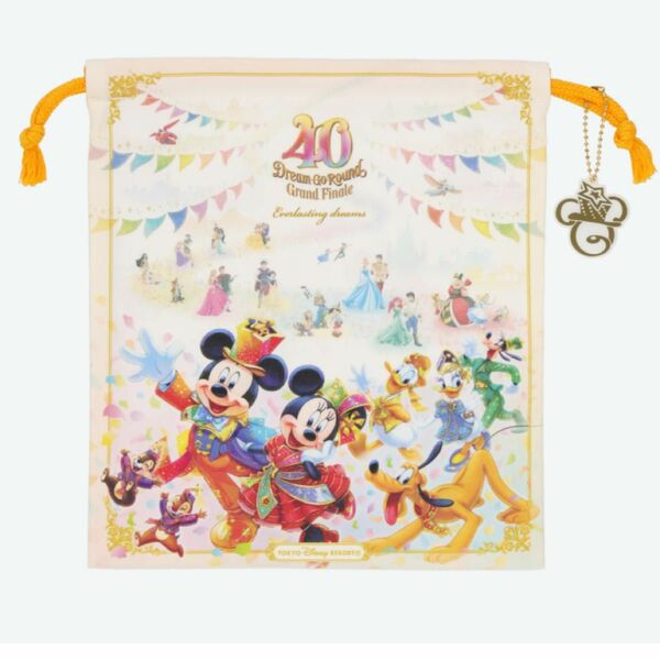 ディズニーランド 40周年 グランドフィナーレ きんちゃく