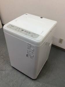 YJT8146【Panasonic/パナソニック 5.0㎏洗濯機】美品 2022年製 NA-F50B15 家電 洗濯 簡易乾燥付