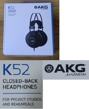 AKG CLOSED-BACK HEADPHONES　K52 ☆美品☆_画像9