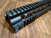 IRON Airsoft KAC URX3.1 10.75" handguard レプリカ ハンドガード AAC刻印 WA PTW AR-15 M4 SR-15_画像7