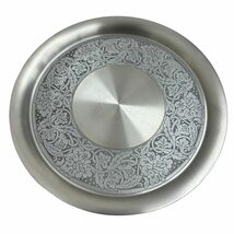 【イチオク】TUMASEK PEWTER 錫 食器 ３枚セット ツマセク ピューター 美品_画像3