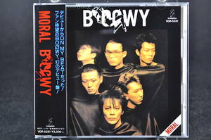  с лентой старый стандарт запись * BOOWY MORAL / bow Imora ru#89 год запись CD альбом!IMAGE DOWN,NO N.Y, др. лед . сумасшествие ., Hotei Tomoyasu VDR-5281 налог надпись нет прекрасный запись 