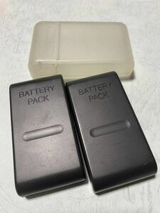  free shipping # used 2 piece set # Panasonic genuine products #VW-VBS1# battery / battery pack #Panasonic video camera BATTERY PACK