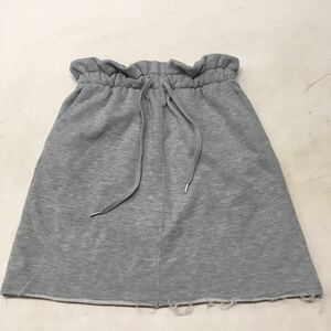 free shipping *GRLg Laile * sweat skirt bottoms *S size * gray #60112sj80