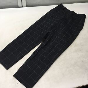 送料無料★UNIQLO ユニクロ★チェック柄パンツ　ボトムス★レディースSサイズ★ウエスト60-66㎝#60112sj161