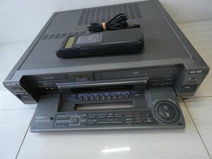 ★SONY　ソニー　Hi8/VHS ビデオデッキ　WV-BW1 1996年製　レトロ　希少 通電確認済　 z01873