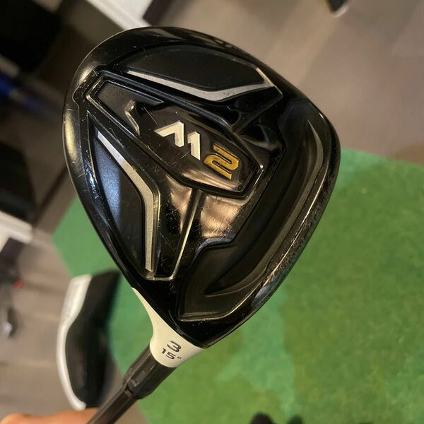 【名機】テーラーメイド TaylorMade M2 フェアウェイウッド2016 3W ヘッドカバー付