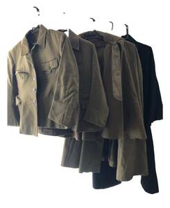 K■旧日本軍 軍服 陸軍? コート 上着 防寒具 レプリカ? 服■