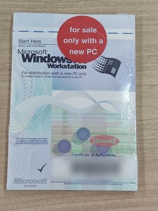Windows NT Workstation 英語版 未使用 未開封