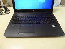 超美品 HP ZBook Studio G3 Xeon E3-1505M v5　2.8ＧＨz /４K-LCD / RAM 64GB / SSD M.2 256GB + 500GB / win10Pro / NVIDIA Quadro M2000M_画像3