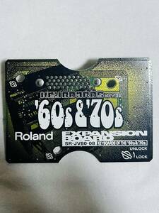 ★Roland EXPANSION BOARD SR-JV80-08 60s & 70s MADE IN JAPAN★