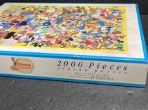 ● 未使用品 ディズニー 2000ピース ジグソーパズル Disney ミッキー PUZZLE パズル テンヨー_画像2