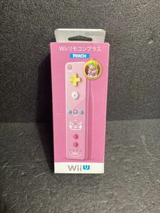 ● 未使用 Wiiリモコンプラス ピーチ 説明書付き コントローラー WiiU 任天堂 