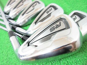 プロギア◆◆ RS 2018 アイアン 6本 #5-Pw NS PRO 095 SSIII M-43(S) ◆◆JP 日本仕様 PRGR ゴルフクラブ CK14