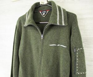 美品 価格10万円程●ARMANI JEANS ジップアップジャケット メンズM