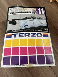 TERZO【EF11】ルーフレール用4個セット MPV,レガシー等 EF11BL同等品かと思います。