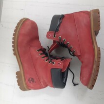 Timberland ティンバーランド ブーツ　レッド　6942R 27.5センチ　9.5W_画像3