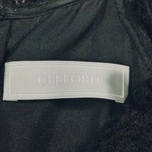 10-41【美品】CELFORD セルフォード　ロングワンピース　フォーマルワンピース　黒2023SS サイズ36 S相当_画像7