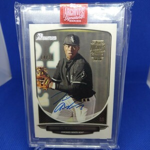 MLB topps 2019 ティム・アンダーソン Tim Anderson 30枚限定直筆サインカード archives signature series