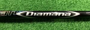 MITSUBISHI CHEMICAL/三菱ケミカル Diamana DF 60-X 5W用シャフト単品 TaylorMadeスリーブ付き 中古