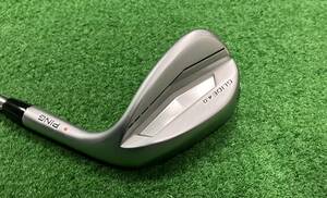 PING/ピン GLIDE4.0 56/S12 ウェッジ ライ角：レッド 1°フラット N.S.PRO MODUS105 S 中古