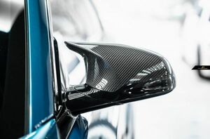 フューチャーデザイン◆BMW F87M2 コンペティション用 リアルカーボンMミラーカバーセット/バックミラ/サイドミラ/交換式/competition/LHD