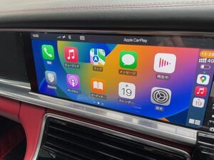 ◆フルスクリーン◆ポルシェ マカン 971パナメーラ 9Y0カイエン 718ケイマン ボクスター Apple Carplay 後期フルスクリーン コーティング