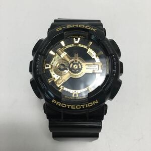 未検品 ジャンク CASIO G-SHOCK ジーショック 腕時計 GA-110GB 電池切れ 5v0010-015