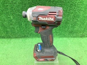 【ボタン不良あり】中古品 makita マキタ 40V 充電式インパクトドライバ TD001GZ ※バッテリ・充電器別売