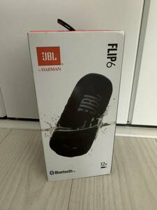 新品未使用　JBL FLIP6 Bluetooth ワイヤレススピーカー ブラック 