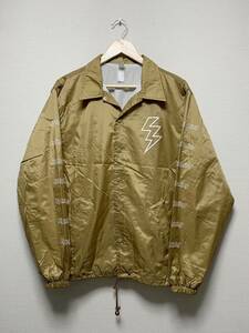 Красивые товары ☆ [Club Lightning] Sandprint Nylon Coach Jacket M Beige Club Lightning