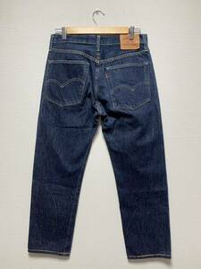 [LEVI'S VINTAGE CLOTHING] LVC 501ZXX bigE 革パッチ インディゴデニムパンツ 30 赤耳 トルコ製 50154-0010 リーバイス