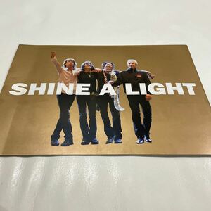 『SHINE A LIGHT/THE ROLLING STONES』映画パンフレット