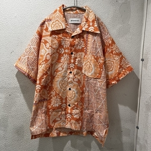 MIYAGI HIDETAKA ミヤギヒデタカ 半袖オープンカラーシャツ SIZE1 【表参道t】