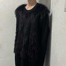 COMME des GARCONS HOMME PLUS　コムデギャルソンオムプリュス　Faux fur sleeve 長袖Tシャツ SIZE L PL-T003-051 【表参道t01】_画像2