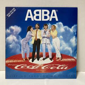 Abba slipping through my fingers lp コカコーラ ノヴェルティー ピクチャー盤　アバ　懸賞