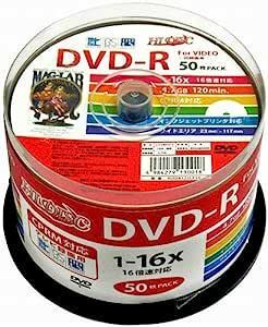 HI-DISC 録画用DVD-R HDDR12JCP50 (CPRM対応/16倍速/50枚)
