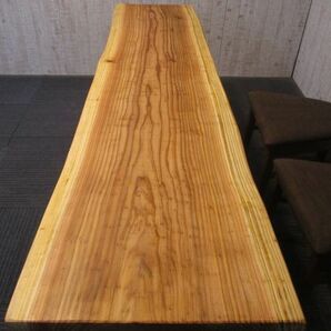 G069 杉 スギ 一枚板 テーブル カウンター 棚 椅子 ベンチ 板 天板 ダイニング 座卓 ローテーブル 一枚板テーブルの画像6
