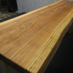 G069 杉 スギ 一枚板 テーブル カウンター 棚 椅子 ベンチ 板 天板 ダイニング 座卓 ローテーブル 一枚板テーブルの画像7