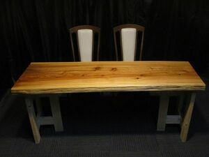 F036　杉　スギ　一枚板　テーブル　カウンター　棚　椅子　ベンチ　板　天板　ダイニング　座卓　ローテーブル　一枚板テーブル